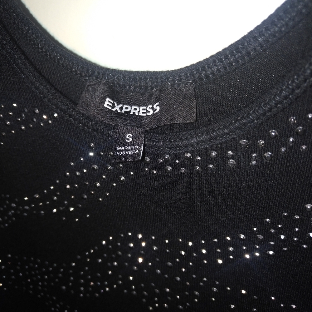 Express Rhinestone Dress - Picture 3 of 5